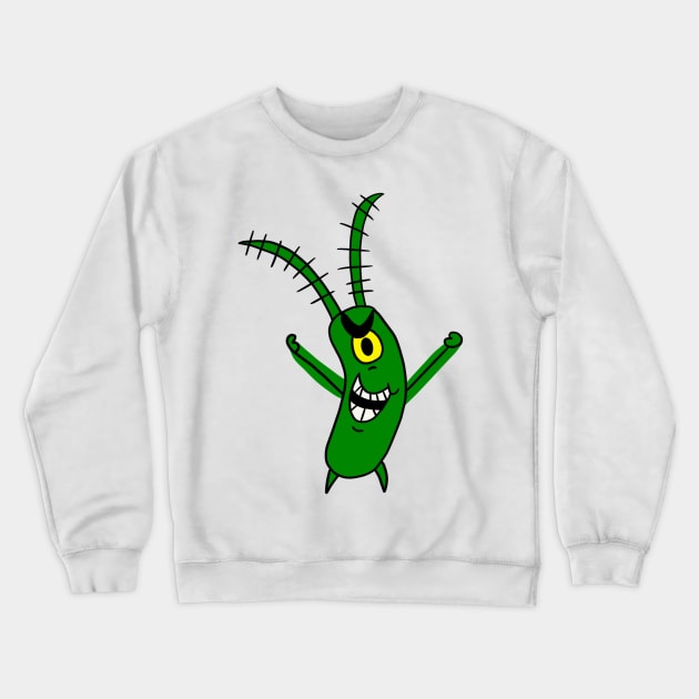 Plankton by MH Crewneck Sweatshirt by cmxcrunch